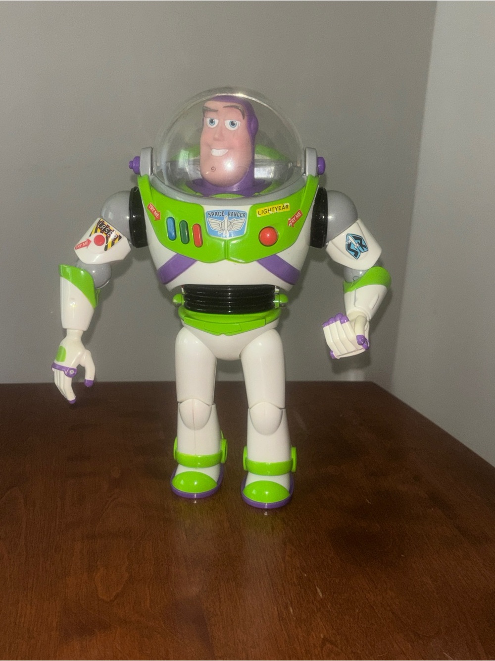 Buzz Lightyear Action Figure - White & Green